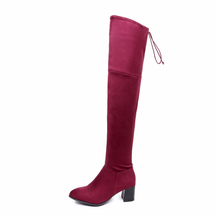 BOTA MONTARIA CANO LONGO SUEDE - PODEROSA SHOP