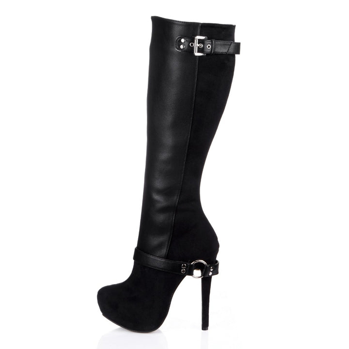 BOTA FEMININA CANO ALTO FIVELAS - PODEROSA SHOP