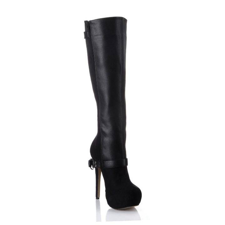 BOTA FEMININA CANO ALTO FIVELAS - PODEROSA SHOP